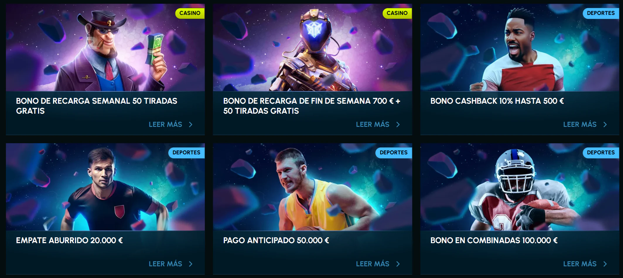 Promociones para cada semana